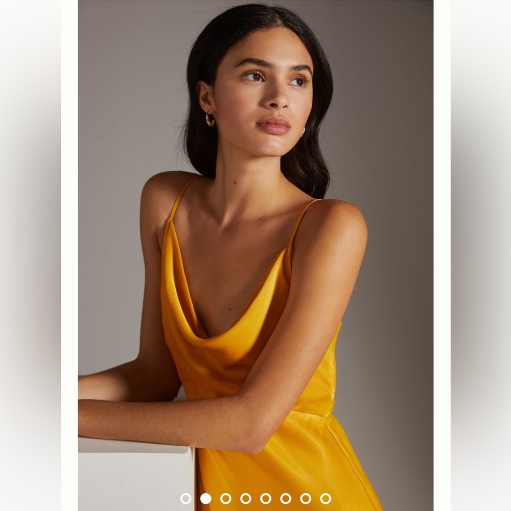 Anthropologie NWT The Elyse Slip Dress size XXS. - Picture 4 of 16